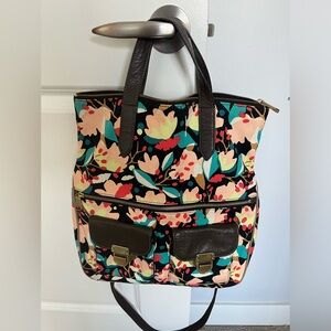 Canvas Fossil bag